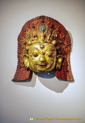 Mask of Bhairava the destructive manifestation of Shiva